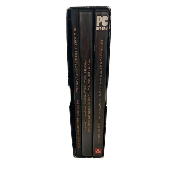 THE WITCHER 2: ASSASSINS OF KINGS WINDOWS PC Video Game w Guide DVD Video Set - Picture 3 of 11